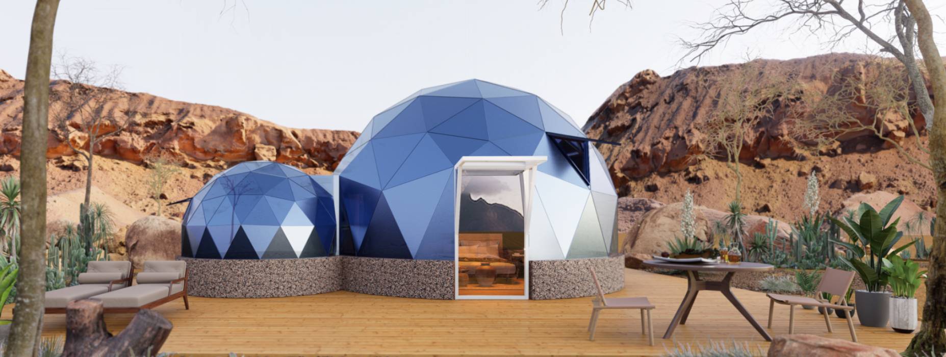 瓦房店市球形智能光伏玻璃星空房